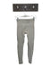 Set Active Size XS Taupe Nylon Blend High Waist Athletic Leggings Taupe / XS