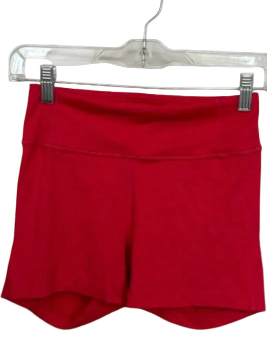 Outdoor Voices Size XS Tomato Nylon Blend Waist Band Bike Short Athletic Shorts Tomato / XS