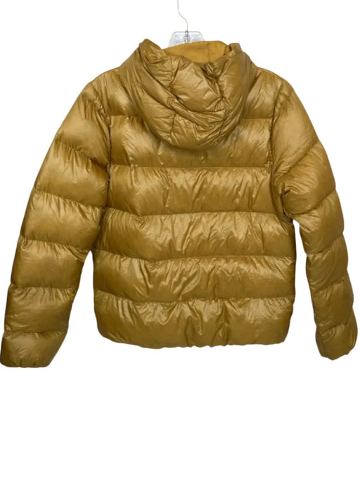 Patagonia Size S Marigold Recycled Nylon Down Fill Hood Puffer Athletic Jacket Marigold / S