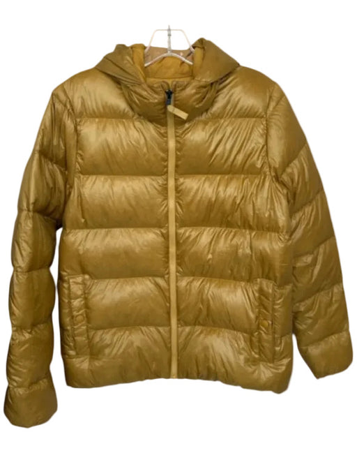 Patagonia Size S Marigold Recycled Nylon Down Fill Hood Puffer Athletic Jacket Marigold / S