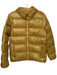 Patagonia Size S Marigold Recycled Nylon Down Fill Hood Puffer Athletic Jacket Marigold / S