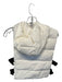 Adroit Atelier Size XS White & Black Polyester Puffer Hood Athletic Vest White & Black / XS