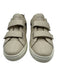 M. Gemi Shoe Size 41 Beige & Navy Leather Velcro Strap Color Block Low Top Shoes Beige & Navy / 41