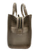 Marc Jacobs Grey Pebbled Leather Crossbody & Hand Bag Zip Close Square Bag Grey / S/M
