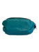 Teal Blue Leather Tassel Flap Zip Crossbody Bag Teal Blue / L