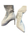Stuart Weitzman Shoe Size 8 White Leather Pointed Toe Slip On High Heel Booties White / 8