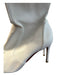 Stuart Weitzman Shoe Size 8 White Leather Pointed Toe Slip On High Heel Booties White / 8