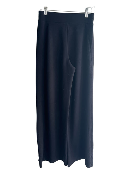 Spanx Size XS Black & White Modal Blend High Rise Elastic Waist Wide Leg Pants Black & White / XS