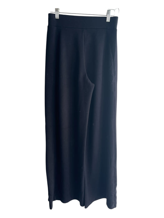 Spanx Size XS Black & White Modal Blend High Rise Elastic Waist Wide Leg Pants Black & White / XS