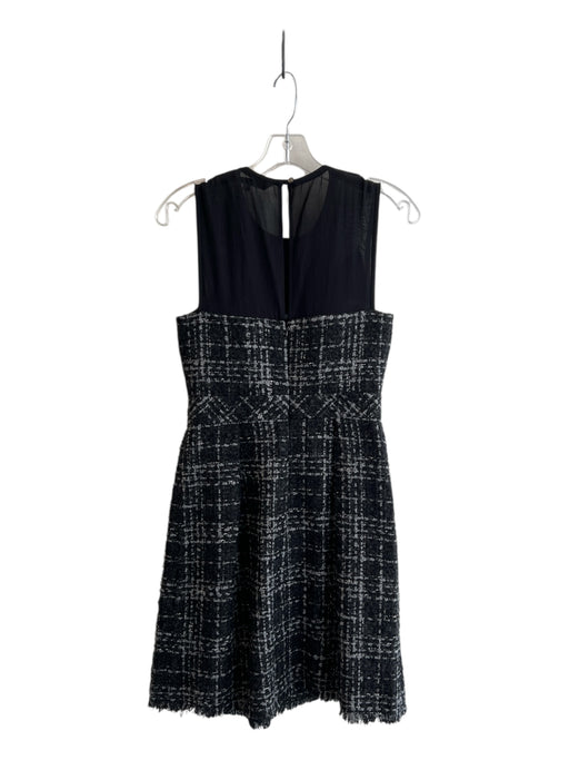Trina Turk Size 2 Black Cotton & Wool Blend sleevless sheath dress Bow Dress Black / 2