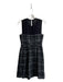 Trina Turk Size 2 Black Cotton & Wool Blend sleevless sheath dress Bow Dress Black / 2