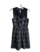 Trina Turk Size 2 Black Cotton & Wool Blend sleevless sheath dress Bow Dress Black / 2