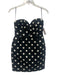 Rohe Size 34 Black & Cream White Polyester Strapless Polka Dot Waffle Knit Dress Black & Cream White / 34