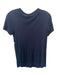 Dries Van Noten Size XS Navy Blue Modal Short Sleeve T Shirt Top Navy Blue / XS