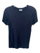 Dries Van Noten Size XS Navy Blue Modal Short Sleeve T Shirt Top Navy Blue / XS