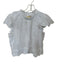 Jennifer & Grace Size L White Cotton Short Sleeve Eyelet Top White / L
