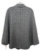 J. McLaughlin Size XS/S Gray & Black Wool & Polyester blend Houndstooth Jacket Gray & Black / XS/S