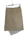 Tibi Size Est S Tan & cream Side Zip asymetrical Side Zip Midi Skirt Tan & cream / Est S