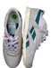 Reebok Shoe Size 8 Purple & Teal Canvas & Suede Lace Up Athletic Sneakers Purple & Teal / 8