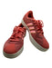 Adidas Shoe Size 7 Coral & Yellow Suede Lace Up Athletic Sneakers Coral & Yellow / 7