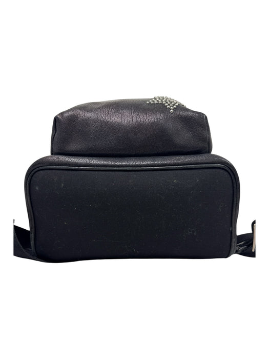 Saint Laurent Dark Bronze Leather Studded stars Zip Pocket Backpack Bag Dark Bronze / M