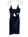 N/ Nicholas Size 4 Navy Rayon Cut Out Back Zip Spaghetti Strap Dress Navy / 4