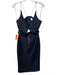 N/ Nicholas Size 4 Navy Rayon Cut Out Back Zip Spaghetti Strap Dress Navy / 4