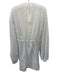 House of CB Size M White & Black Print Polyester Polka Dots Overlay Dress White & Black Print / M