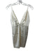 House of CB Size M White & Black Print Polyester Polka Dots Overlay Dress White & Black Print / M