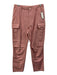 Rag & Bone Size 4 Pink Cotton Zip & Button Patch Pockets Pants Pink / 4