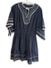 Sea New York Size Small Black & White Cotton Cotton Decorative Trim Dress Black & White / Small