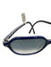 Ray Ban Blue Acetate Gradient Lens Square Lens Sunglasses Blue