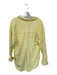 Favorite Daughter Size S Yellow Cotton Long Sleeve Button Down Oversize Top Yellow / S