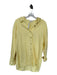 Favorite Daughter Size S Yellow Cotton Long Sleeve Button Down Oversize Top Yellow / S