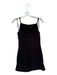 Staud Size S Black Polyester Spaghetti Strap Back Zip Mini Dress Black / S