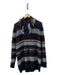 Tory Burch Size S navy & gold Wool Blend Metallic Hood Long Sleeve Sweater navy & gold / S