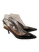 Dolce & Gabbana Shoe Size 37.5 Black Patent Leather Pointed Toe Slingbacks Pumps Black / 37.5