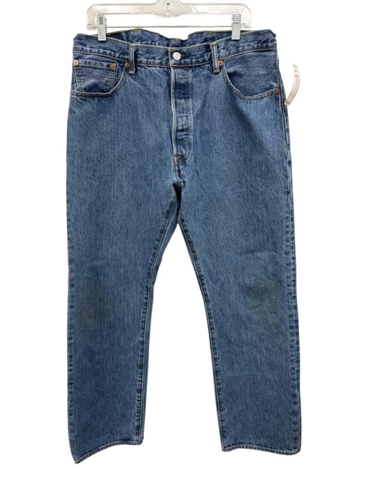 Levis Size 38 Light Wash Cotton Solid Jean Men's Pants Light Wash / 38