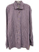 Peter Millar Size XL Purple & Multi Cotton Plaid Button Down Long Sleeve Shirt Purple & Multi / XL