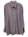 Peter Millar Size XL Purple & Multi Cotton Plaid Button Down Long Sleeve Shirt Purple & Multi / XL