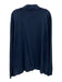 Peter Millar Size XL Navy Blue Cotton Solid Mandarin Collar Long Sleeve Shirt Navy Blue / XL