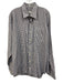 Peter Millar Size XL White & Multi Cotton Plaid Button Down Long Sleeve Shirt White & Multi / XL