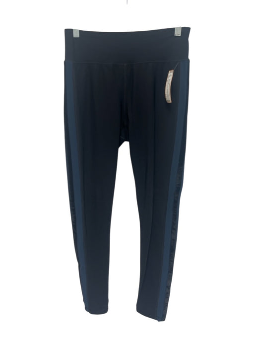 Sweaty Betty Size M Black & Navy Blue Polyamide Blend Elastic Waistband Leggings Black & Navy Blue / M