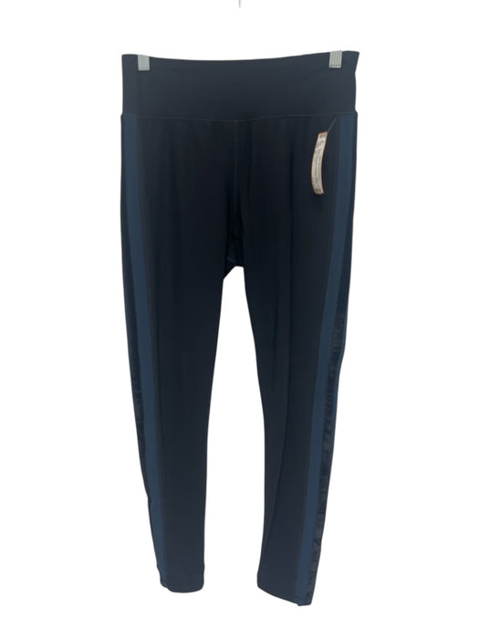 Sweaty Betty Size M Black & Navy Blue Polyamide Blend Elastic Waistband Leggings Black & Navy Blue / M