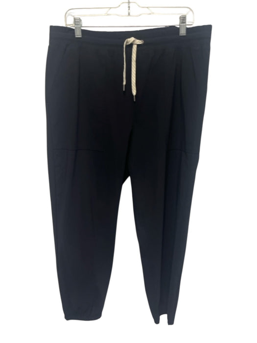 Vuori Size XL Black Polyamide Blend Elastic & Drawstring Waist Pocketed Pants Black / XL