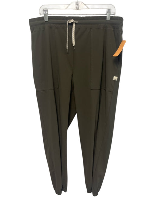 Vuori Size L Olive Green Polyamide Blend Elastic & Drawstring Waist Jogger Pants Olive Green / L