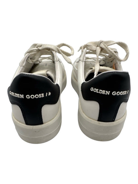 Golden Goose Shoe Size 39 White Leather Upper Round Toe Logo Side Sneakers White / 39
