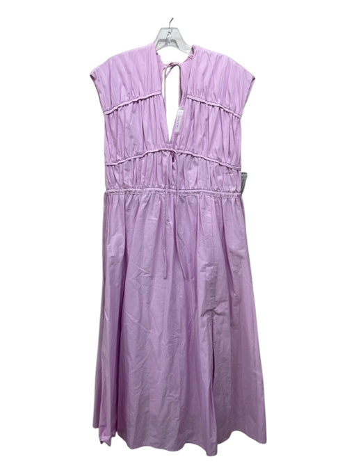 ASTR Size M Pink Purple Cotton Sleeveless Maxi Back Keyhole Dress Pink Purple / M