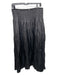 Vince Size L Black Cotton & Polyester Elastic Waist Maxi Smocked Skirt Black / L