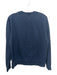 Carolina Herrera AS IS Size S Navy Cotton logo T shirt Crew Long Sleeve Shirt Navy / S